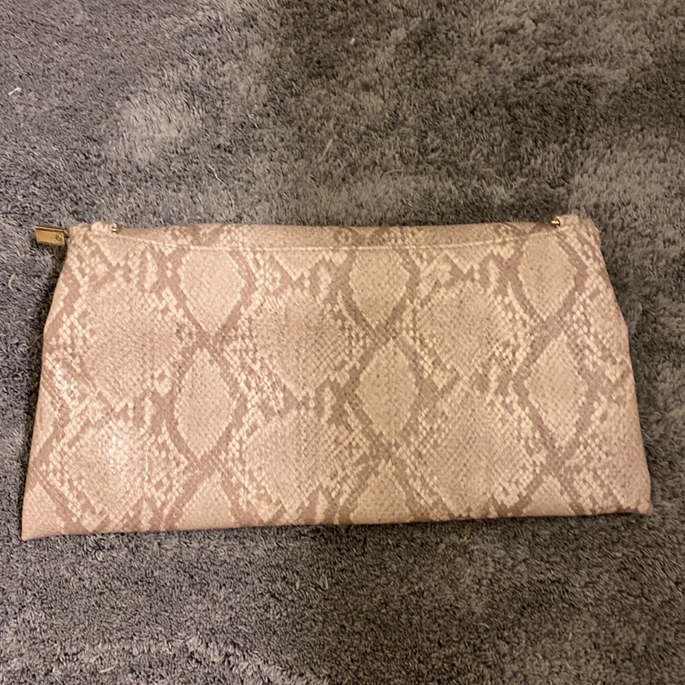 Faux Python Print Clutch - Picture 5 of 5